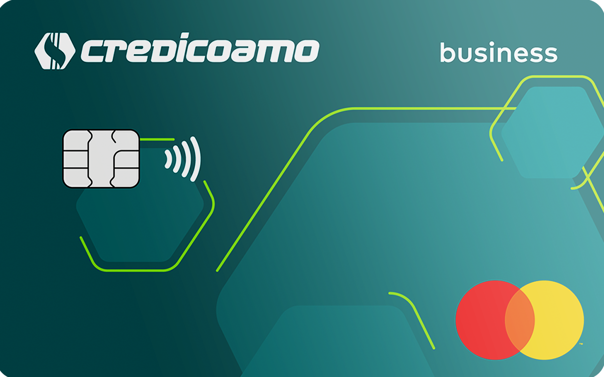 Cartão Credicoamo Mastercard Business